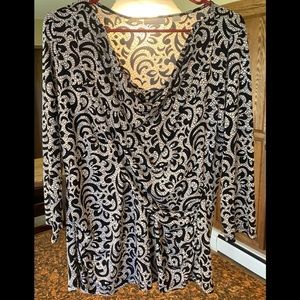 New York & Company ladies top size large